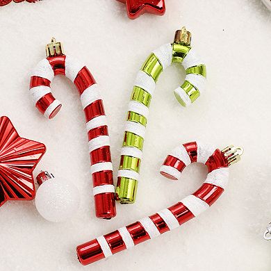 70Pcs Christmas Balls Ornaments for Tree Decor, Christmas Tree Decorations Hanging Baubles