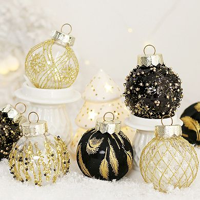 25Pcs Christmas Balls Ornaments for Tree Decor, Christmas Tree Decorations Hanging Baubles