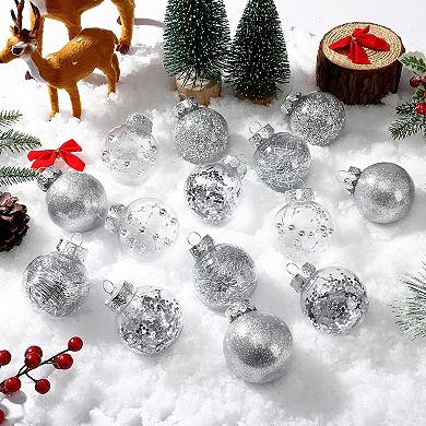 30Pcs Christmas Balls Ornaments for Tree Decor, Christmas Tree Decorations Hanging Baubles