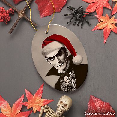 Phantom Count Dracula Ornament, Eerie Holiday Keepsake for Halloween Celebrations