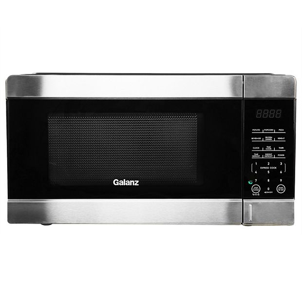 Galanz 1.1 cu ft 1000W Countertop Microwave Oven with One Touch