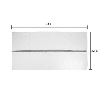 Arkwright Power Gym Cotton Bath Towels (6 Pack), 22x44