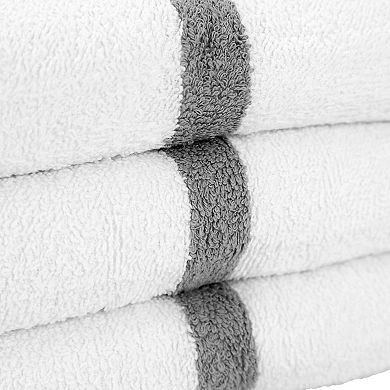 Arkwright Power Gym Cotton Bath Towels (6 Pack), 22x44