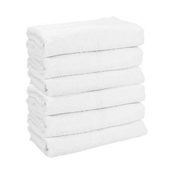 Arkwright Power Gym Cotton Bath Towels (6 Pack), 22x44