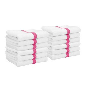 Arkwright Power Gym Cotton Hand Towels (12 Pack), 16x27