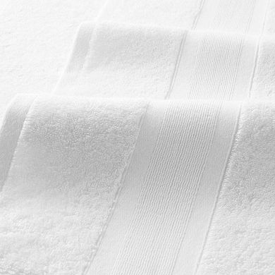 Aston & Arden Aegean Recycled Cotton Hand Towels (4 Pack), 18x30, Solid Color Options