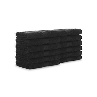 Arkwright True Color Cotton Washcloths (12 Pack), 12x12 in.