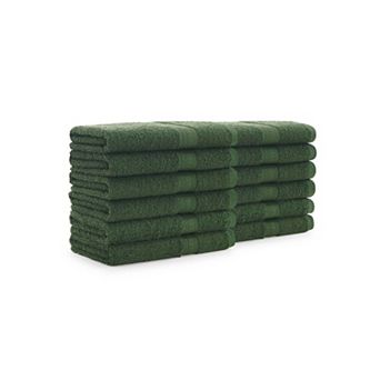 Arkwright True Color Cotton Hand Towels (12 Pack), 16x27