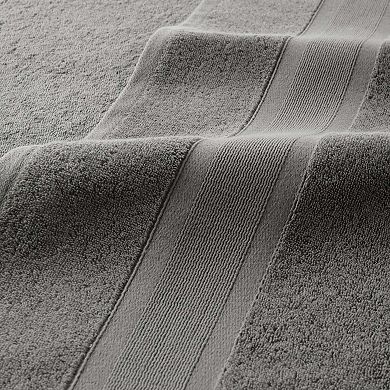 Aston & Arden Aegean Recycled Cotton Washcloths (8 Pack), 13x13, Solid