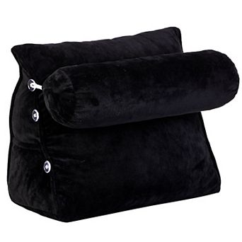 Cheer Collection Tv Reading And Wedge Pillow With Detachable Bolster