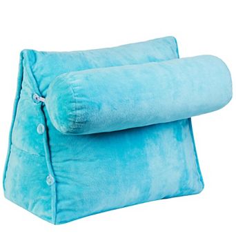 Cheer Collection Tv Reading And Wedge Pillow With Detachable Bolster