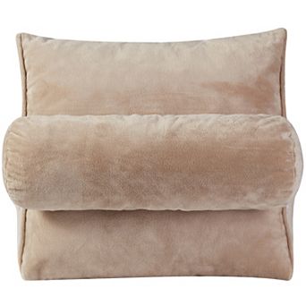 Cheer Collection Tv Reading And Wedge Pillow With Detachable Bolster