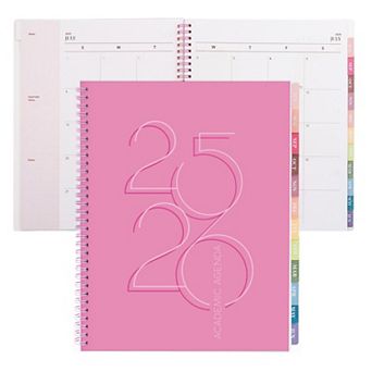Rileys & Co 2025-2026 12-month Academic Weekly & Monthly Agenda Planner