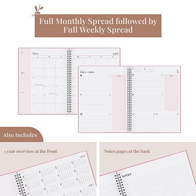 Rileys & Co Planner 2024-2025 Academic Year, 18-month Serif Weekly Planner