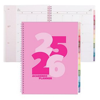 Rileys & Co 2025-2026 12-month Academic Weekly & Monthly Agenda Planner