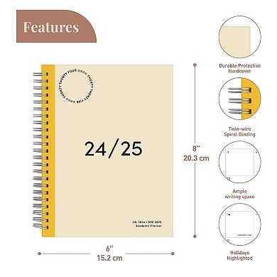 Rileys & Co Planner 2024-2025 Academic Year, 18-month Simple Weekly Planner
