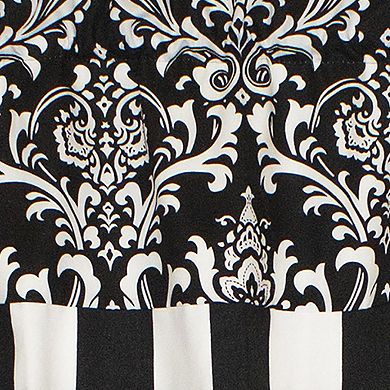 Ozbourne Style All Season Banded Valance High Quality 3" Rod Pocket