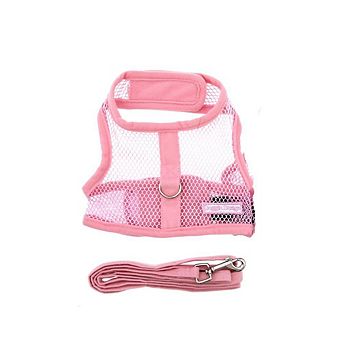 Doggie Design Cool Mesh Dog Netted Harness With Leash