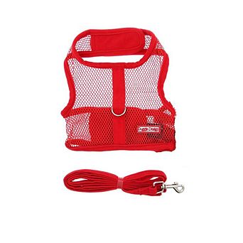 Doggie Design Cool Mesh Dog Netted Harness With Leash