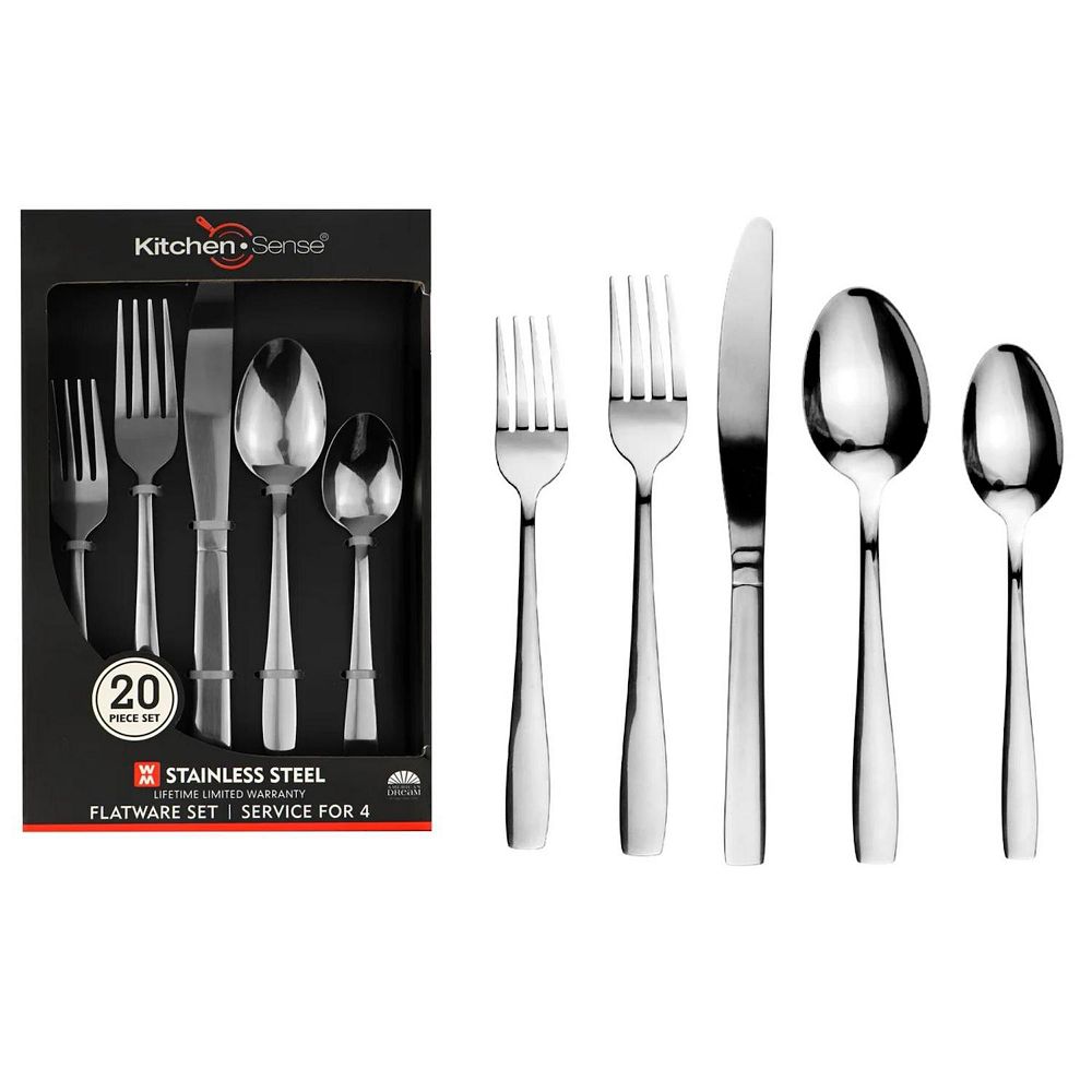 40-piece Silverware Set With Forks Spoons and Knives