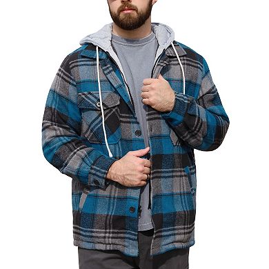 Men's Victory Outfitters Sherpa Lined Flannel Shirt Jacket