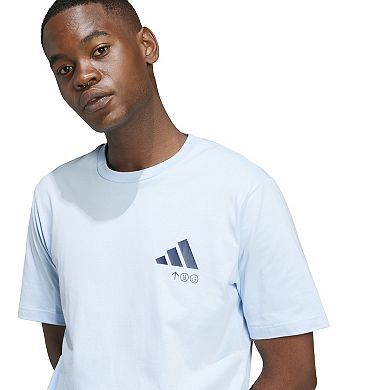 Men's adidas Lounge Verbiage Fos Graphic Sportswear Tee