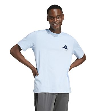 Men's adidas Lounge Verbiage Fos Graphic Sportswear Tee