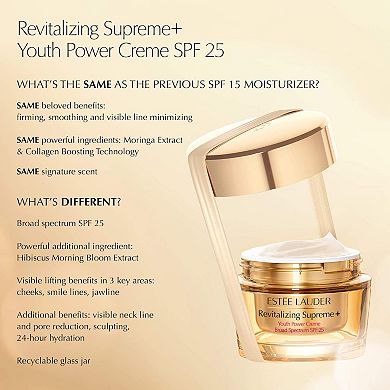 Revitalizing Supreme+ Youth Power Creme SPF 25 Moisturizer