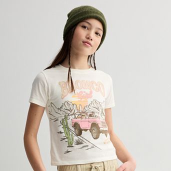 Girls 7-16 Ford "Bronco Girl" Graphic Tee