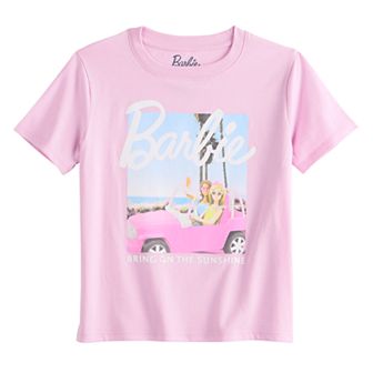 Girls 7-16 Barbie Car Bring the Sunshine Graphic Tee
