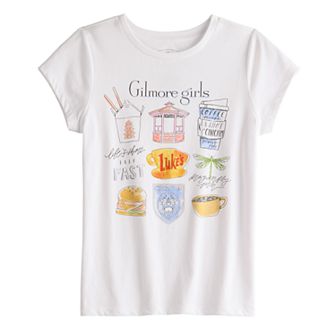 Girls 7-16 Gilmore Girls Icons Graphic Tee