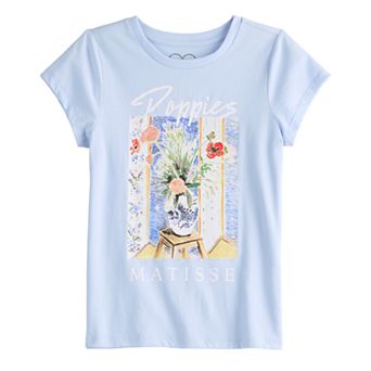 Girls 7-16 Henri Matisse Poppies Artwork Graphic Tee