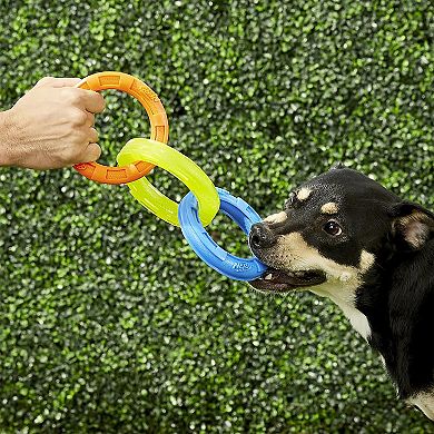 Nerf Dog 11.5" 3-Ring Tug Toy