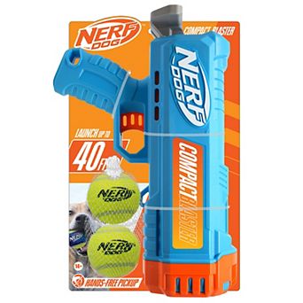 Nerf Dog Compact Blaster with Tennis Balls
