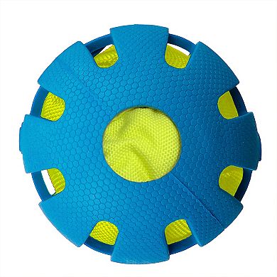 Nerf Dog 3.8" Checker Squeak Crunch Interactive Pet Toy