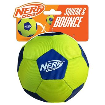 Nerf Dog 5" Squeaky Bounce Soccer Ball