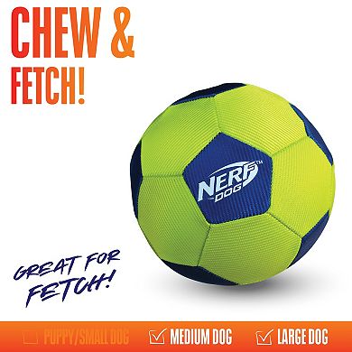 Nerf Dog 5" Squeaky Bounce Soccer Ball