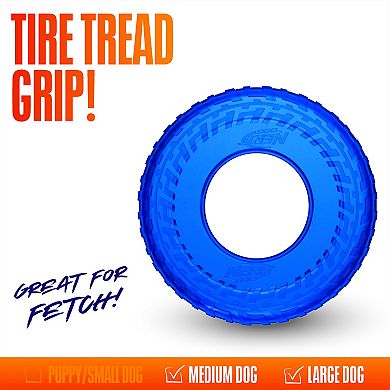 Nerf Dog 10" Interactive Tire Flyer Pet Toy