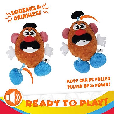 Mr. Potato Head Plush Squeaky Dog Toy
