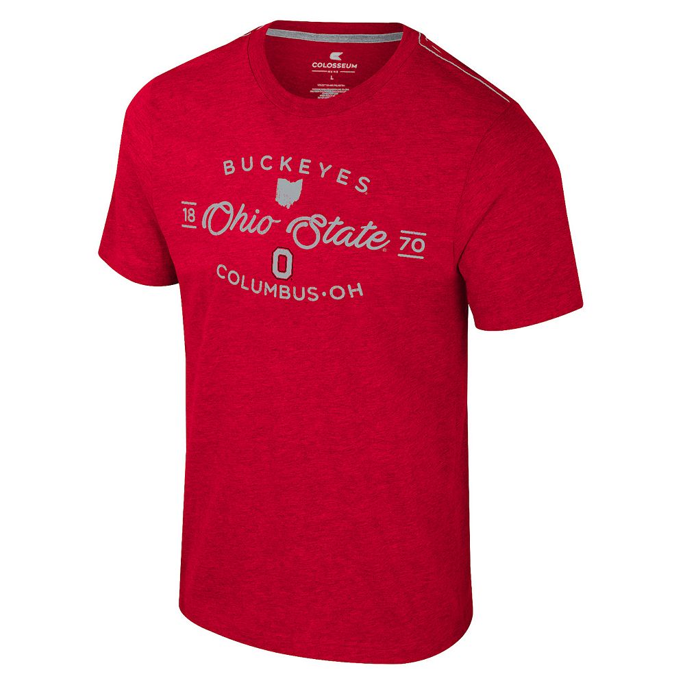 Early 00's Lee Sport Ohio State Buckeyes Nutmeg Players Inc. Graphic T-Shirt XL main image 1