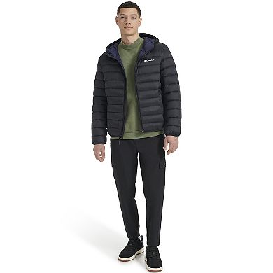 Men's Champion Lightweight Puffer Jacket with Hood