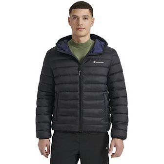 Men's Champion® Lightweight Puffer Jacket with Hood