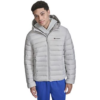 Men's Champion® Lightweight Puffer Jacket with Hood
