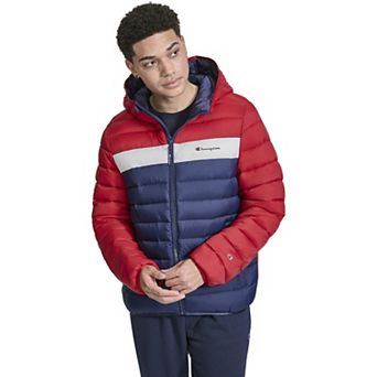 Men's Champion® Lightweight Puffer Jacket with Hood