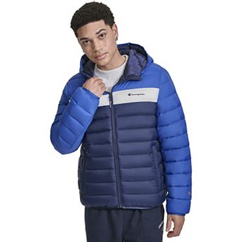 Men's Champion® Lightweight Puffer Jacket with Hood