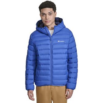 Men's Champion® Lightweight Puffer Jacket with Hood