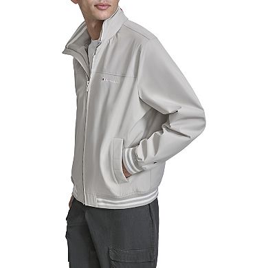 Men's Champion Varsity Bomber Jacket with Stand Collar