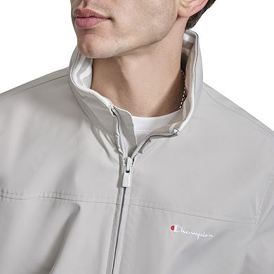 Men's Champion Varsity Bomber Jacket with Stand Collar