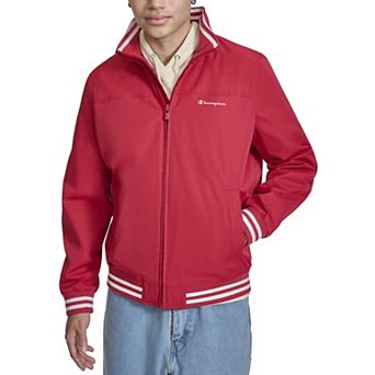 Men's Champion® Varsity Bomber Jacket with Stand Collar