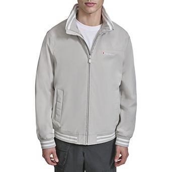 Men's Champion® Varsity Bomber Jacket with Stand Collar
